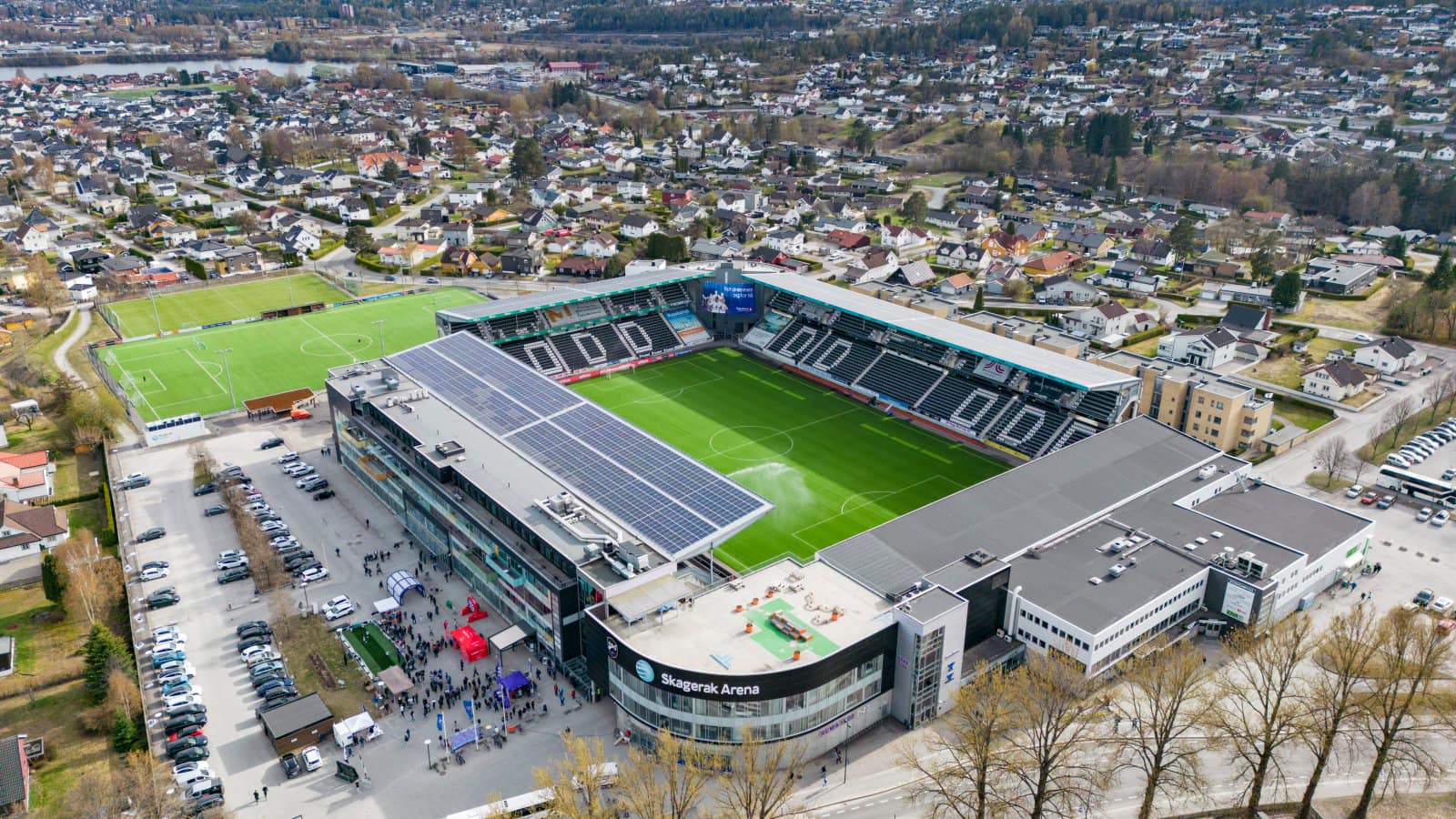 Oppgradering av lydanlegget på Skagerak Arena - Assist